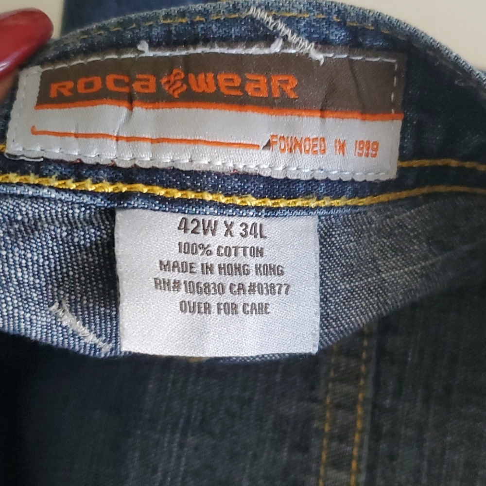 👖VINTAGE Rocawear Jeans👖 - Picture 5 of 7